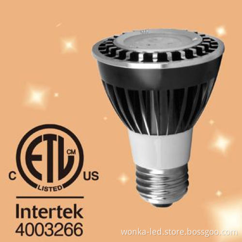 Own Patent Dimmable Par 20 theater lighting/Residential LED Lighting